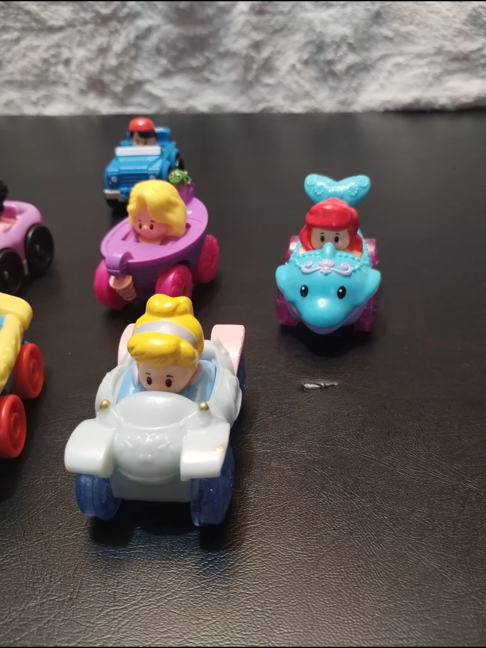 Fisher-Price Little People Disney Princess Toy Cars - Pack of 8